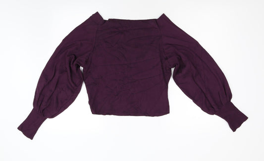 Preworn Womens Purple   Pullover Jumper Size 16