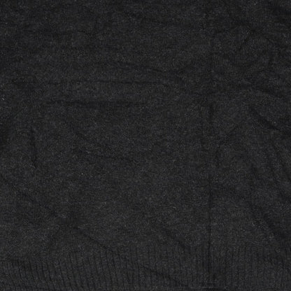 H&M Womens Black  Knit Pullover Jumper Size M