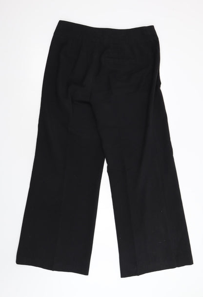 Matalan Womens Black   Trousers  Size 14 L30 in