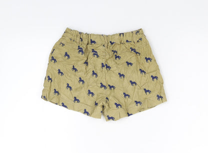 TU Girls Brown   Bermuda Shorts Size 9 Years - Ponies