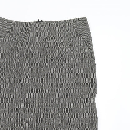 NEXT Womens Black   Straight & Pencil Skirt Size 12  - Lace Hem