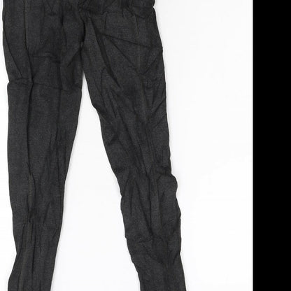 Indigo Womens Grey   Jogger Leggings Size 8 L27 in