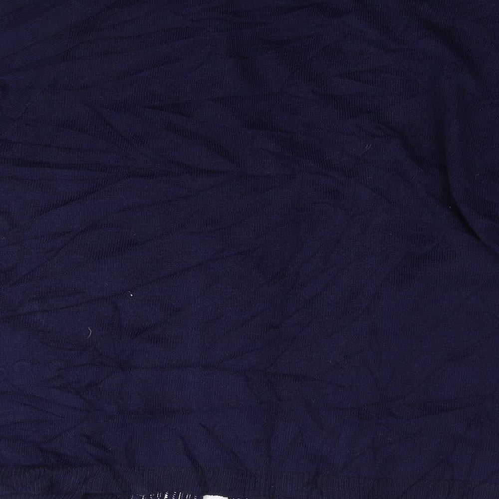 Classic Womens Blue   Cardigan Jumper Size L