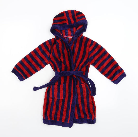 Mini Club Boys Multicoloured Solid Fleece  Gown Size 3-4 Years