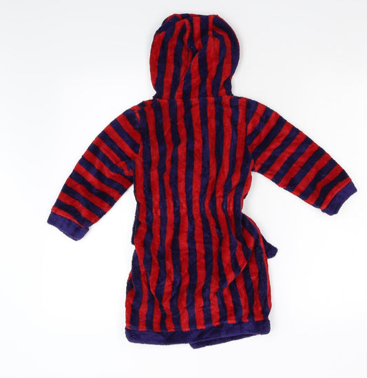 Mini Club Boys Multicoloured Solid Fleece  Gown Size 3-4 Years