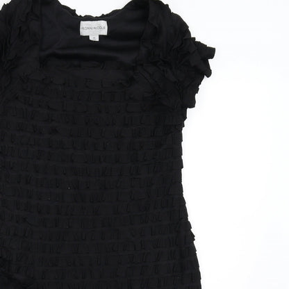 Ronni Nicole Womens Black   Bodycon  Size 10