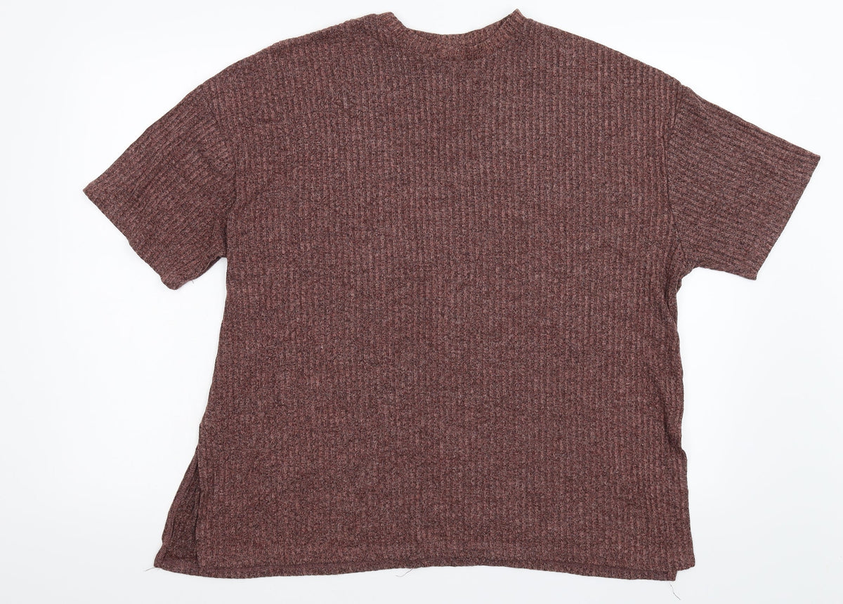 Primark Womens Brown   Pullover Jumper Size M