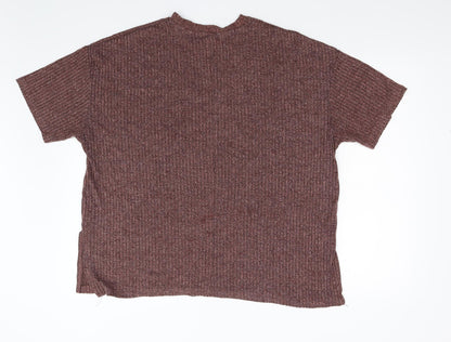 Primark Womens Brown   Pullover Jumper Size M
