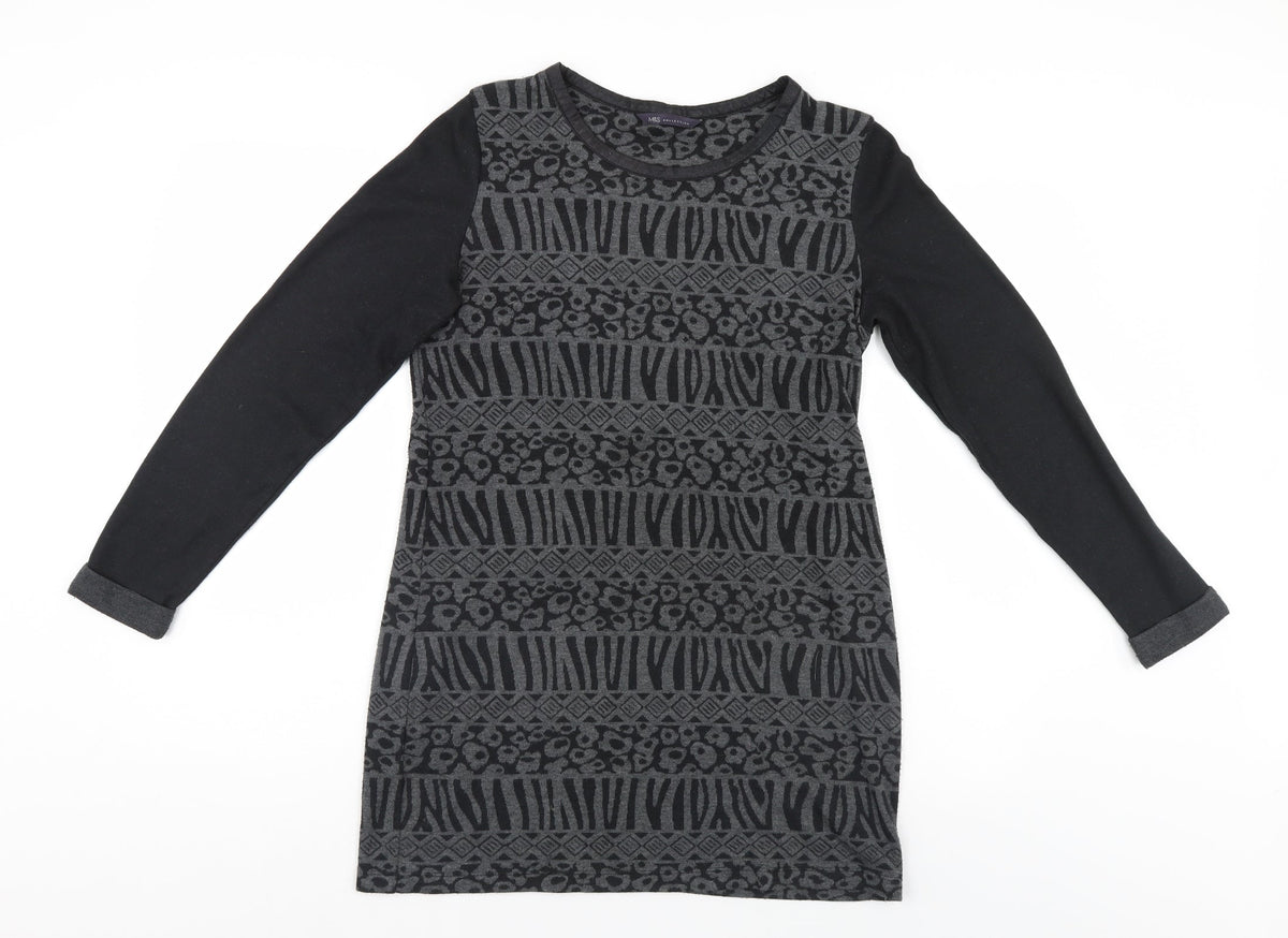 Marks & Spencer Womens Grey   Pullover Jumper Size 12