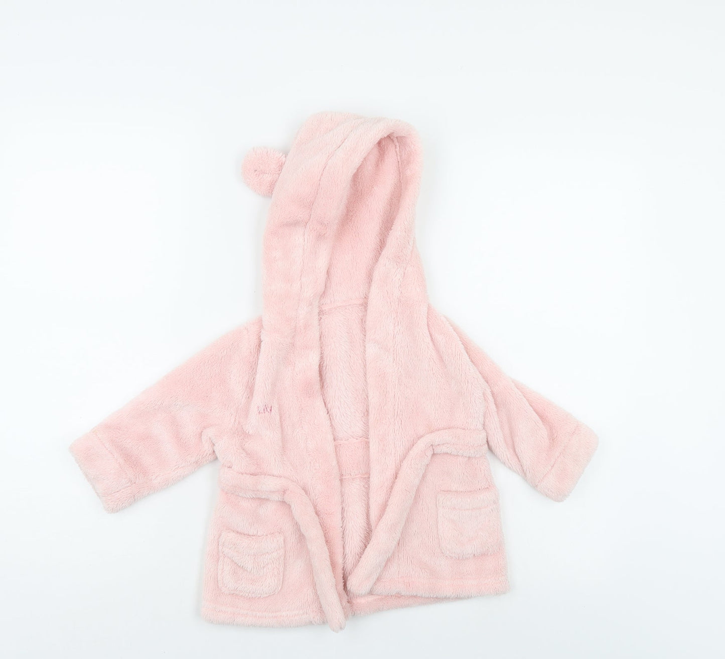 Preworn Girls Pink    Gown Size 6-9 Months