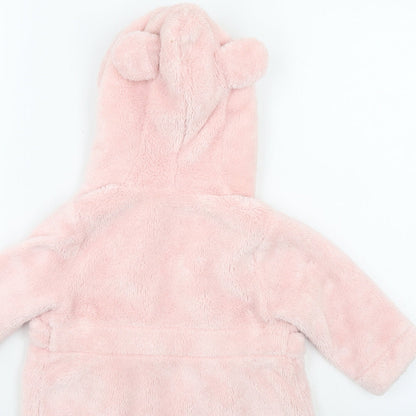 Preworn Girls Pink    Gown Size 6-9 Months