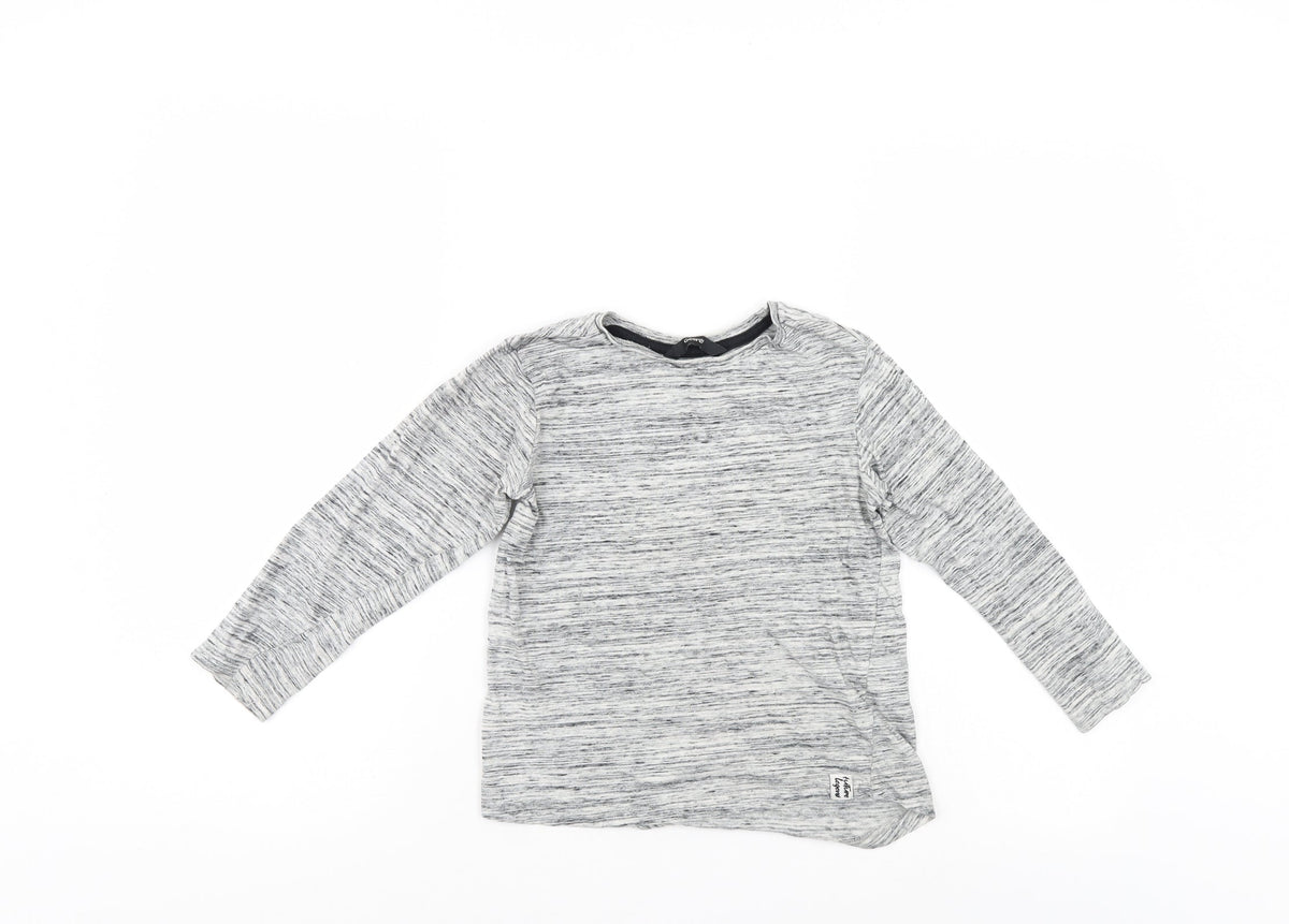 George Boys Grey   Pullover Jumper Size 6-7 Years