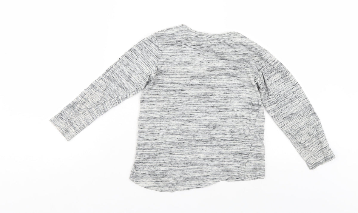 George Boys Grey   Pullover Jumper Size 6-7 Years