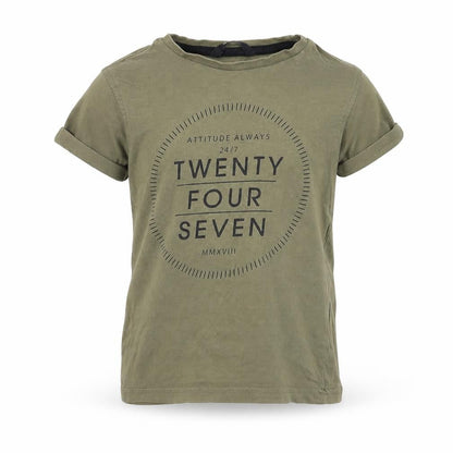 George Boys Green   Basic T-Shirt Size 5-6 Years
