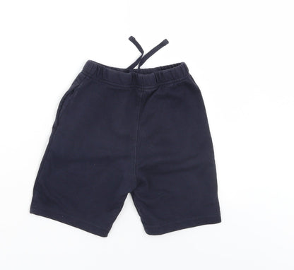 George Boys Blue   Sweat Shorts Size 5-6 Years