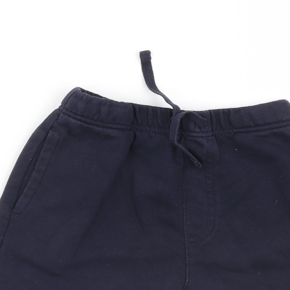 George Boys Blue   Sweat Shorts Size 5-6 Years