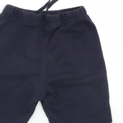 George Boys Blue   Sweat Shorts Size 5-6 Years