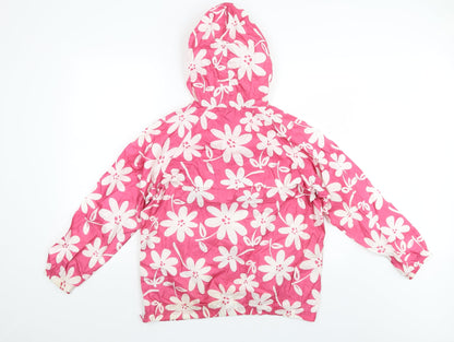 Womens UK Size XL Gap Pink Rain Coat