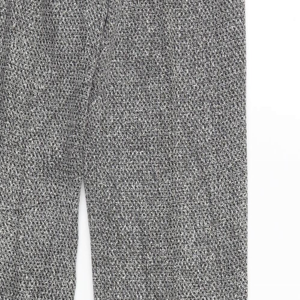 AMARANTO Womens Grey   Trousers  Size 12 L31 in