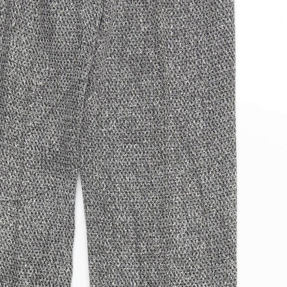 AMARANTO Womens Grey   Trousers  Size 12 L31 in