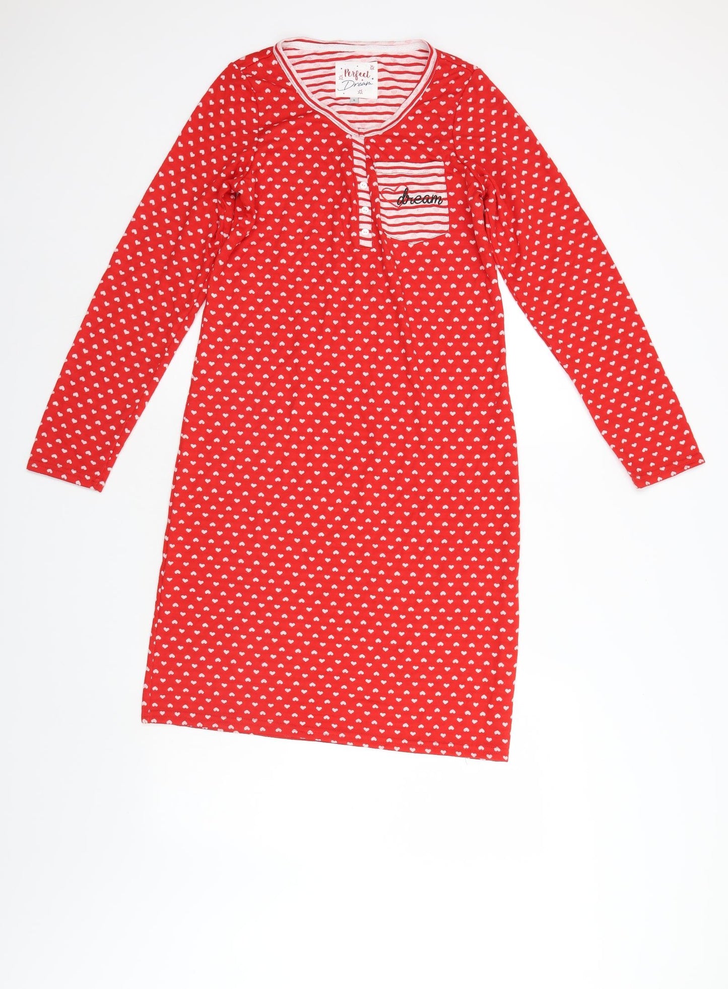Perfect DreamRED Womens Red Polka Dot   Dress Size 6
