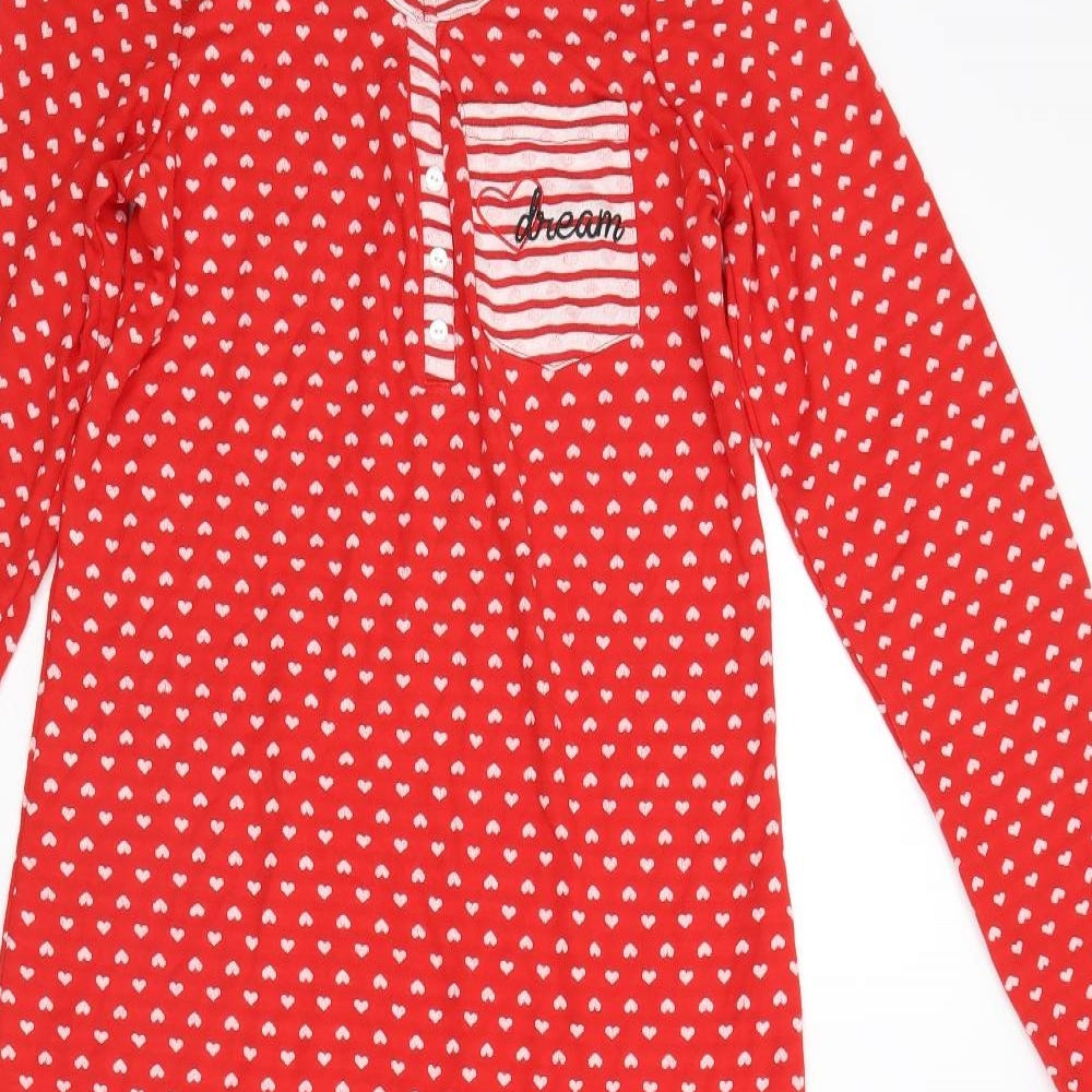 Perfect DreamRED Womens Red Polka Dot   Dress Size 6