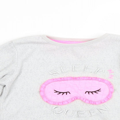 Primark Girls Grey    Pyjama Top Size 9-10 Years