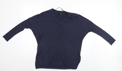 Additional front view of Atmosphere women’s blue jumper, size UK 8