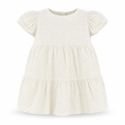 Front view of Primark girls’ yellow shift, size 9-12, months