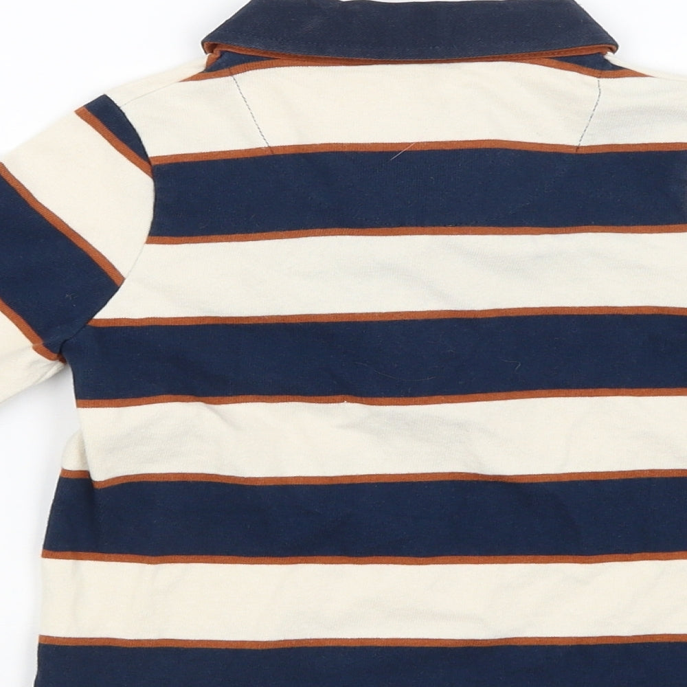 TU Womens Multicoloured Striped  Basic T-Shirt Size 4