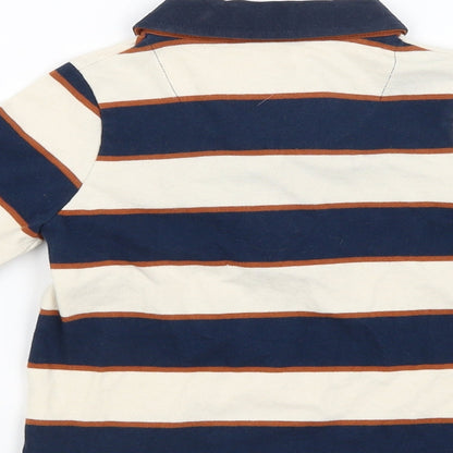 TU Womens Multicoloured Striped  Basic T-Shirt Size 4