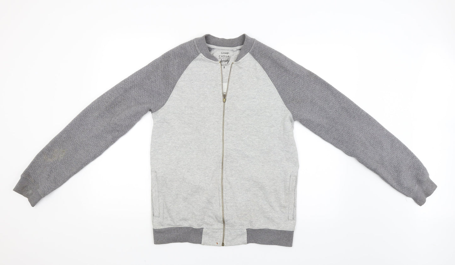 Mens UK Size S George Grey Jacket