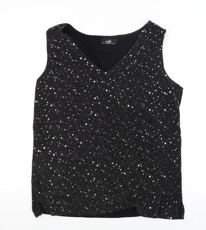 Wallis Womens Black   A-Line  Size M