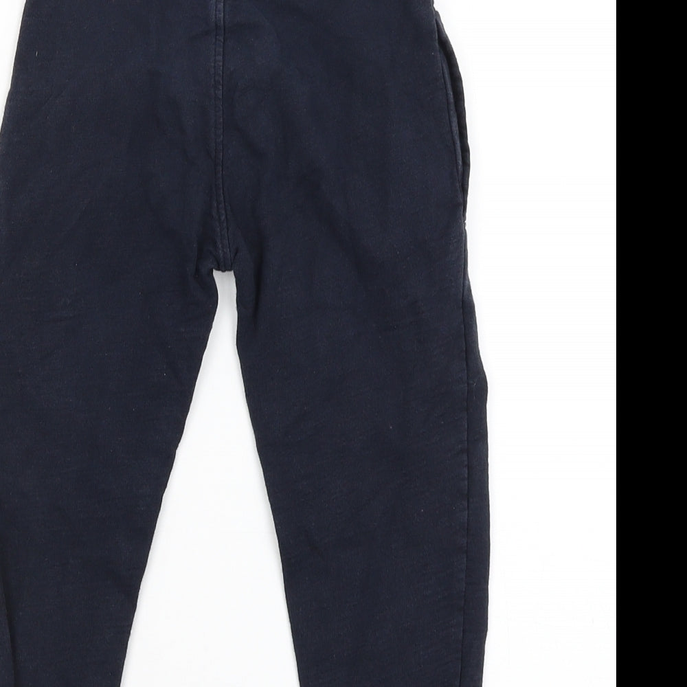 Womens UK Size 4 NEXT Regular Fit Jogger Blue Trousers