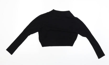 Womens UK Size 12 west one Black Cardigan Jumper