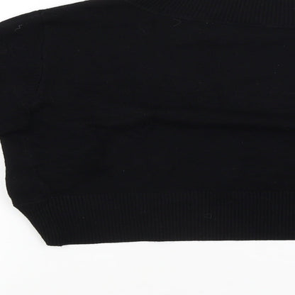Womens UK Size 12 west one Black Cardigan Jumper