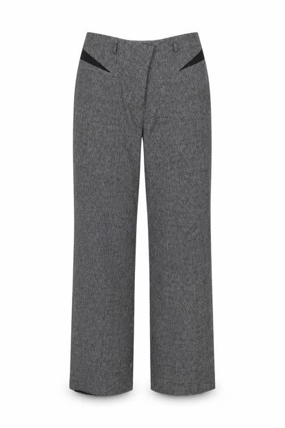 Next Womens Grey   Carrot Trousers Size 10 L30 in