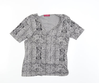 Womens UK Size 12 Richards Pink Basic Blouse