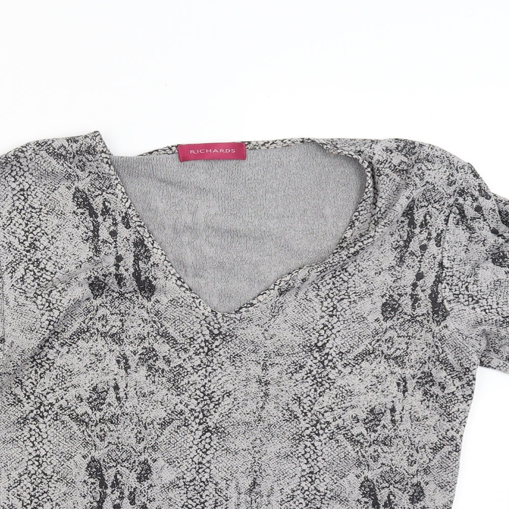 Womens UK Size 12 Richards Pink Basic Blouse