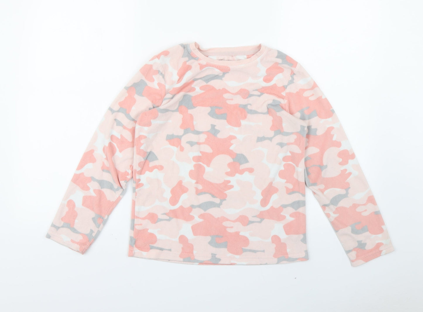 Primark Girls Pink Camouflage  Cami Pyjama Top Size 10-11 Years