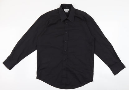 SAVATINI Mens Black    T-Shirt Size 40