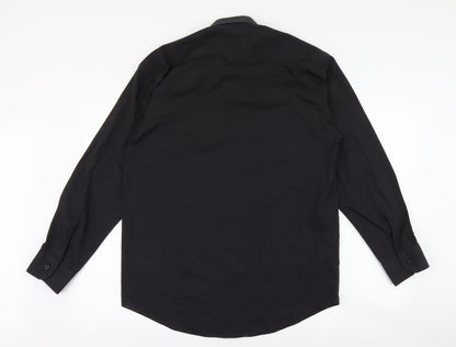 SAVATINI Mens Black    T-Shirt Size 40