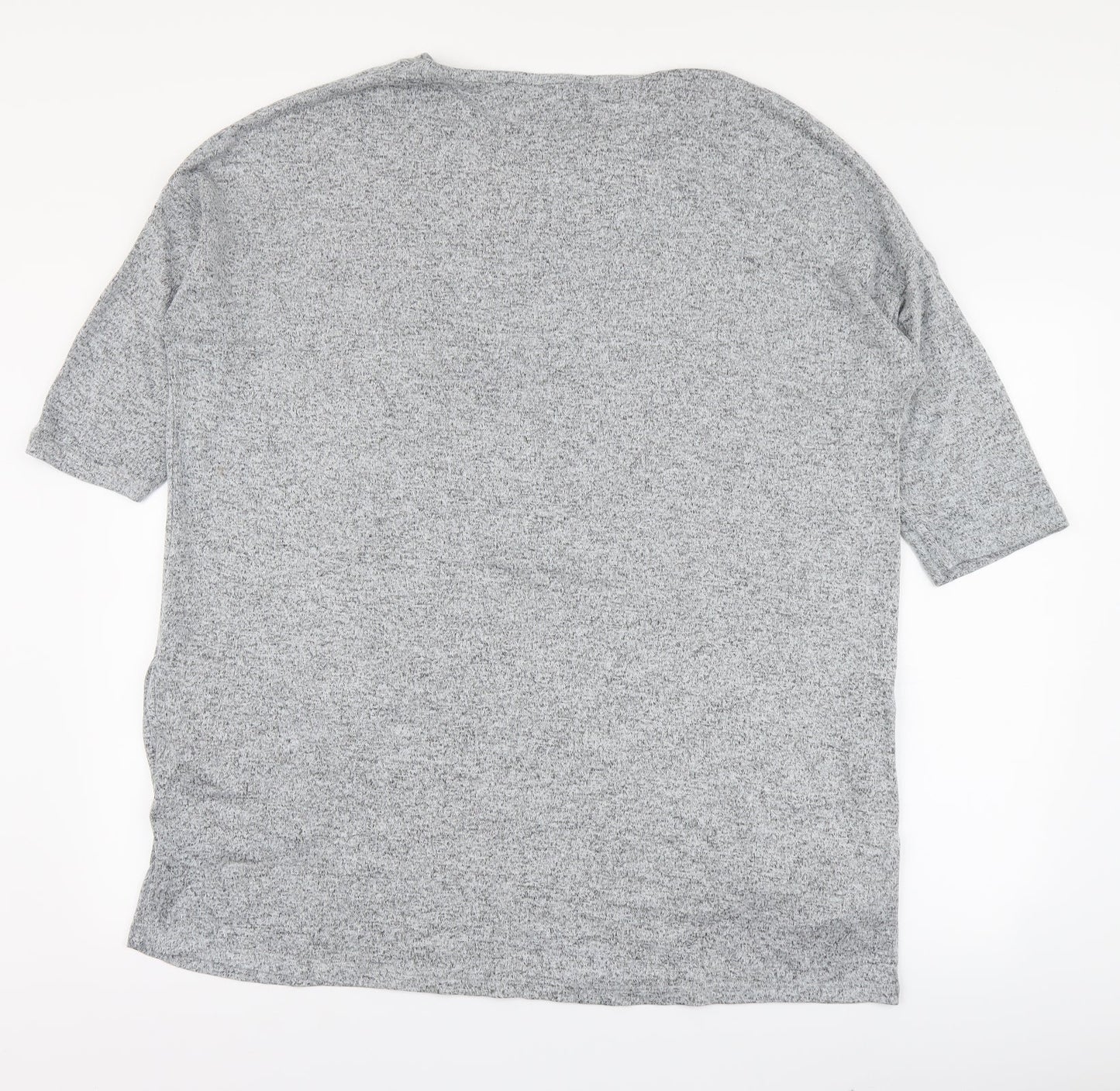 Womens UK Size 16 capsule Grey Basic Blouse