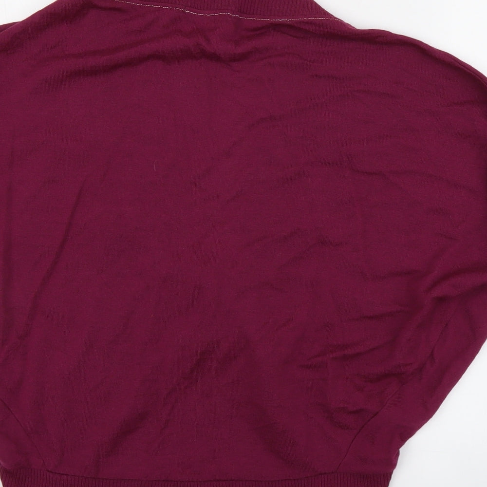 messcalino Womens Purple   Cardigan Jumper Size 10