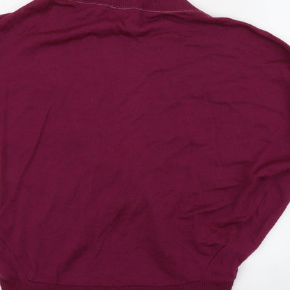 messcalino Womens Purple   Cardigan Jumper Size 10
