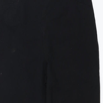 Womens UK Size 12 Marks and Spencer Regular Fit  Black Trousers