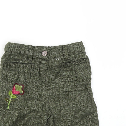 MINIMODE Baby Green   Capri Trousers Size 6-9 Months