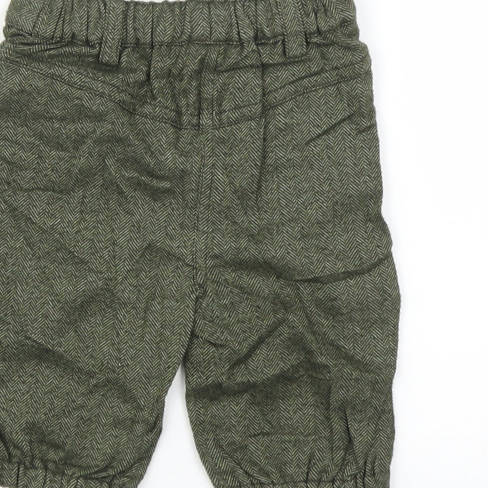 MINIMODE Baby Green   Capri Trousers Size 6-9 Months