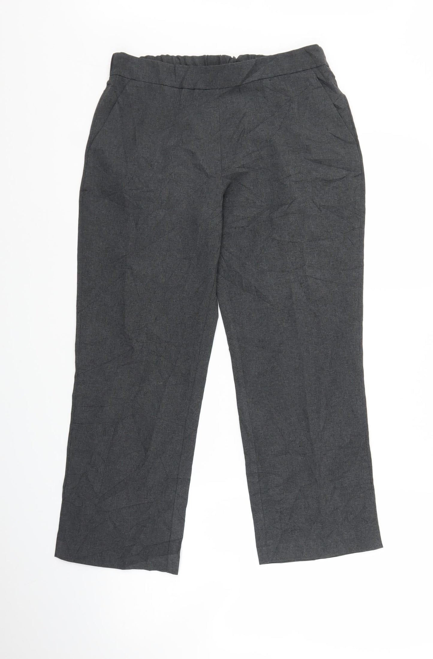 Bonmarché Womens Grey   Trousers  Size 10 L23 in