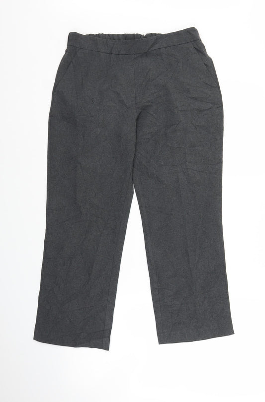 Bonmarché Womens Grey   Trousers  Size 10 L23 in